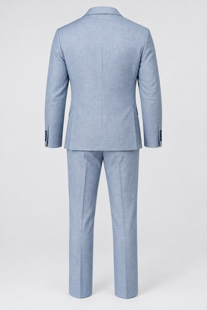 Traje Masculino Social de Alfaiataria Dusk Blue