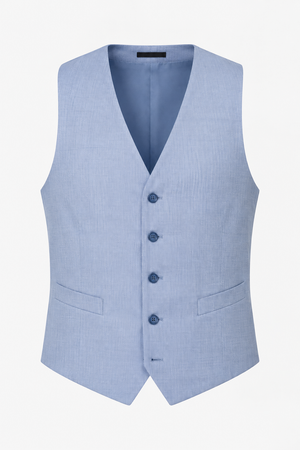 Traje Masculino com Colete Vicenzo Azul