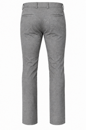 Calça Masculina de Alfaiataria Cinza Claro