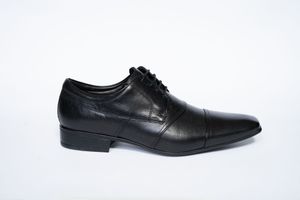 Sapato Social Masculino de Couro Preto 