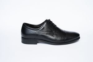 Sapato Masculino Social Oxford Couro Preto