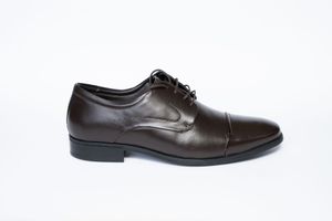Sapato Masculino Social Oxford Couro Café