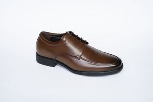 Sapato Masculino Social Oxford Couro Dark Tan