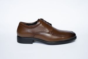 Sapato Masculino Social Oxford Couro Dark Tan