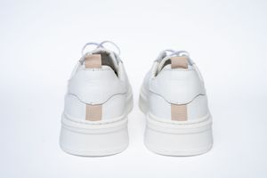 Tênis Masculino Casual Couro Branco HYP004