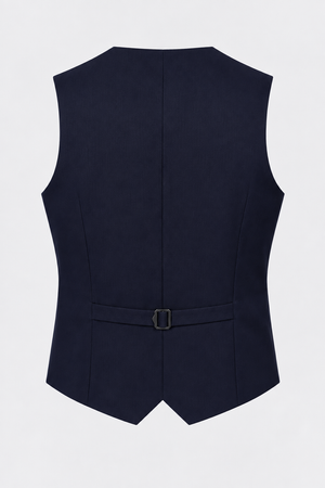 Traje Masculino com Colete Marinho