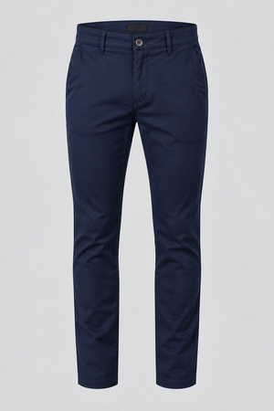 Calça Chino Sarja Marinho 