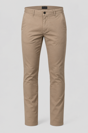  Calça Chino Sarja Khaki