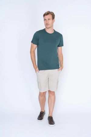 CAMISETA BASICA VERDE 