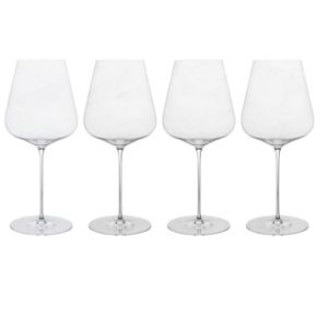 Jogo de 4 Taças Tanyno Linha  Glass  Bordeaux Vol 900ml