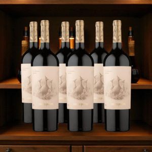 kit 6 gfas Las Perdices Reserva Malbec