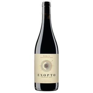 Kit 2 Gfas - Vinhos Bodegas Exopto (na caixa de madeira)