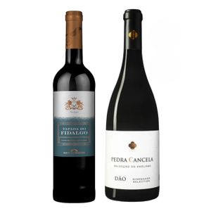 Kit 2 Gfas  - Vinhos  de POrtugal  (caixa Kraft com laço de fita)