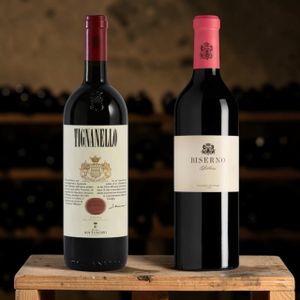 KIT 2 GFAS VINHO  ICONICOS FAMILIA ANTINORI  ANTINORI  