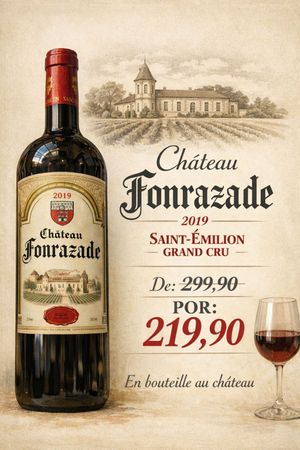 Chateau Fonrazade Saint-Emilion Grand Cru  2019