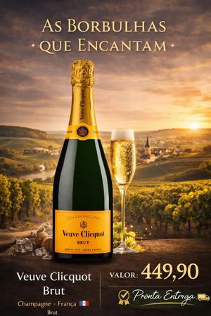 Champagne Veuve Clicquot Brut 750ml