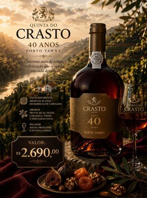 QUINTA DO CRASTO PORTO TAWNY 40 ANOS