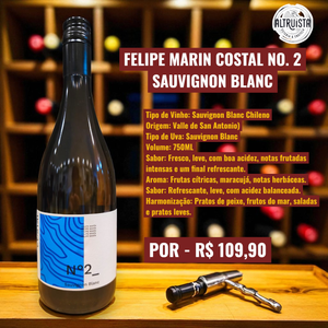 FELIPE MARIN COSTAL  SAUVIGNON BLANC