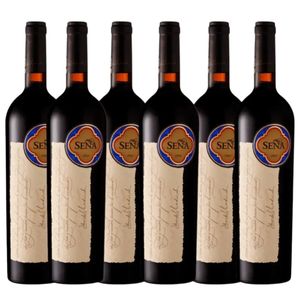 KIT 6 GFAS VINHO SENA (SEÑA ) 2023 (NA CAIXA DE MADEIRA)