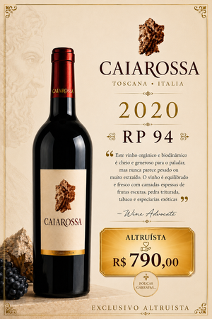 CAIAROSSA TOSCANA IGT  SAFRA 2020