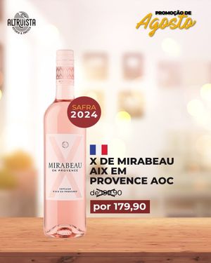 Mirabeau X Rosé (Coteaux d'Aix-en-Provence AOP)