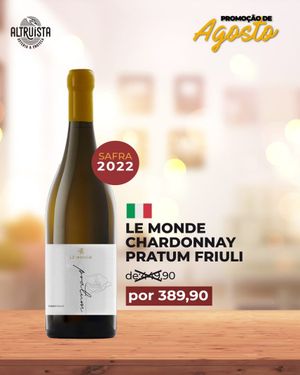 Le Monde Chardonnay Pratun Friuli D.O.C.