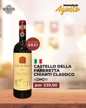 Vinho Italiano CASTELLO della PANERETTA Chianti Classico