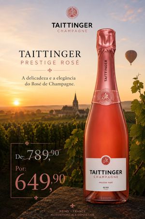 Champagne Taittinger Brut Prestige Rosé