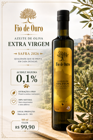 Azeite Fio de Ouro Extra Virgem 500 ml