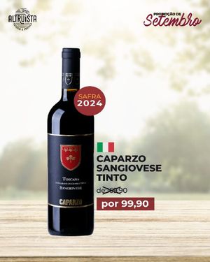 Vinho Caparzo Sangiovese 750ml