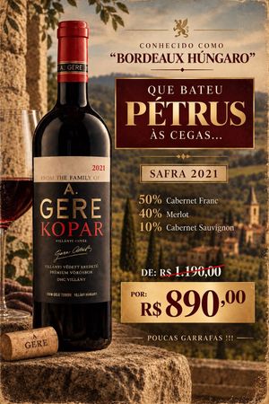 A. GERE KOPAR VILLANYI CUVEE – 750ML (2021)