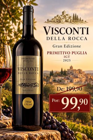 Visconti Della Rocca Primitivo Puglia Gran Edizione
