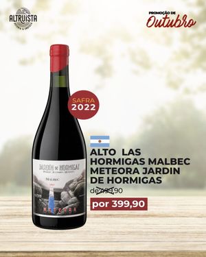 ALTO LAS HORMIGAS MALBEC METEORA JARDIN DE HORMIGAS