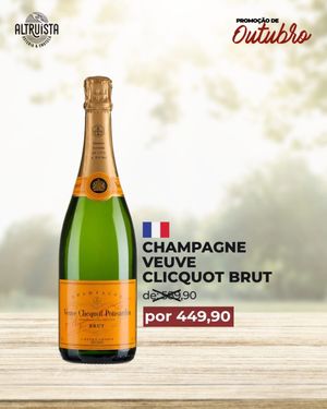 Champagne Veuve Clicquot Brut 750ml