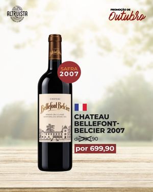 Chateau Bellefont Belcier  2007