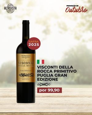 Visconti Della Rocca Primitivo Puglia Gran Edizione