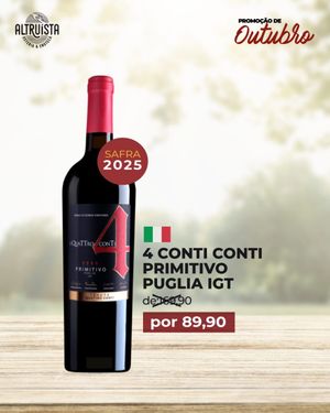 4 Conti  Conti Primitivo Puglia IGT