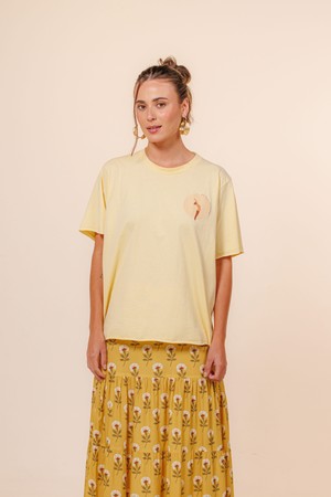 T-shirt Yoga Amarelo