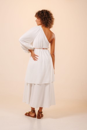 Vestido Cropped Athena Off White