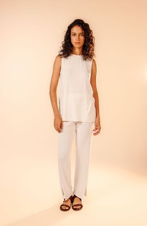 Blusa Meire off white