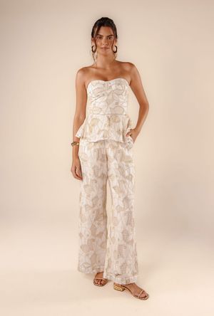 Blusa Fran richelieu origem