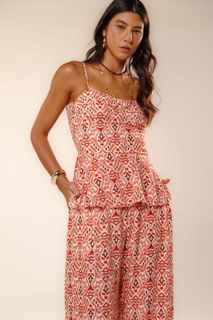Blusa Chica estampa ritmo