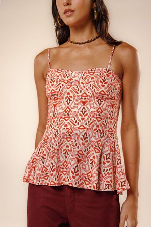 Blusa Chica estampa ritmo