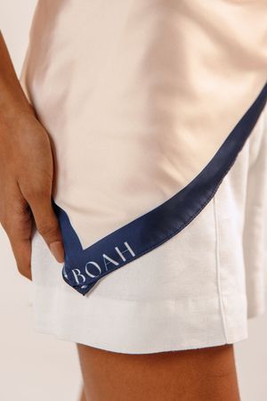 Lenço brasileira azul