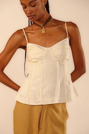 Blusa Lara amarelo luz