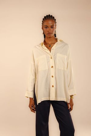 Camisa Lila amarelo luz 