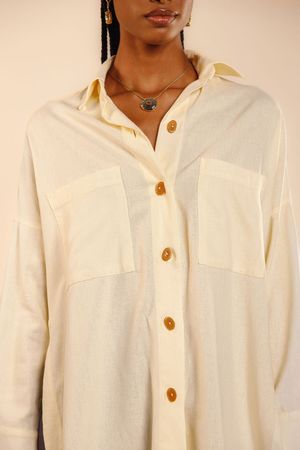 Camisa Lila amarelo luz 