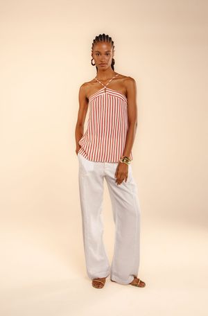 Blusa May  listra poema