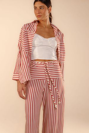 Camisa Lari listra poema