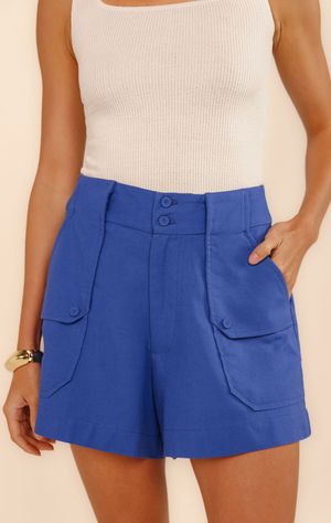 Short Raya azul atlântico